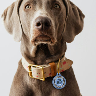 Ich bin taub für einen benutzerdefinierten Text Pe Haustiermarke