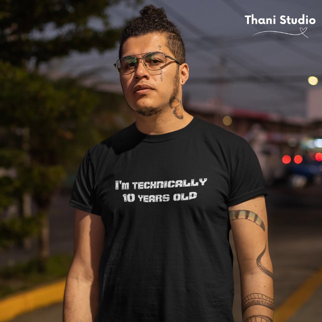 Ich bin technisch gesehen... Jahre alt Leap Year B T-Shirt (Von Creator hochgeladen)