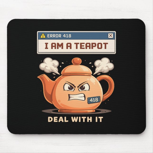 Ich bin Teekanne Mousepad (Vorne)