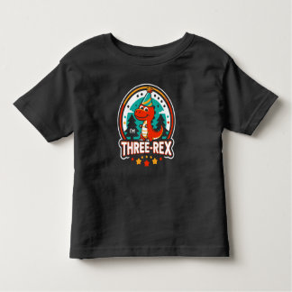 Ich bin Three Rex Niedlich Dinosaurier für das 3.  Kleinkind T-shirt