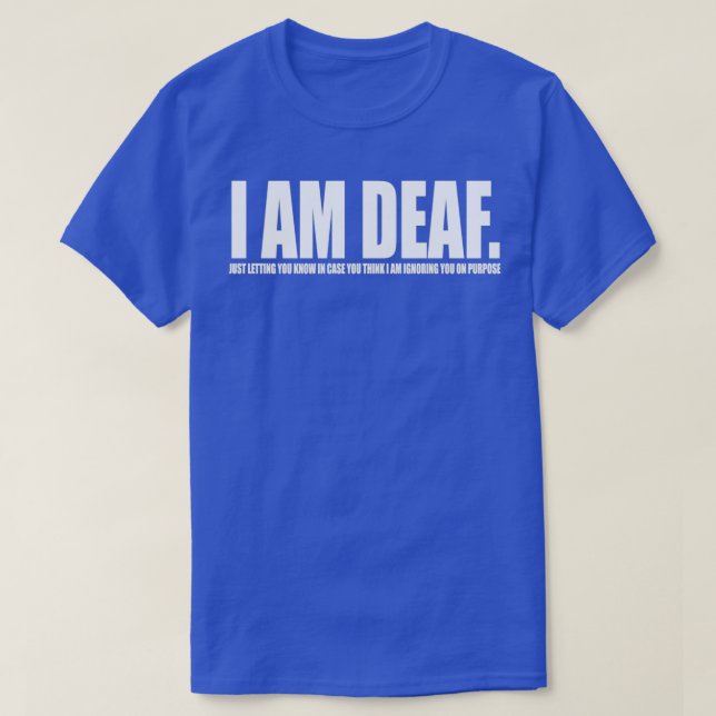 Ich bin tot 1 T-Shirt (Design vorne)