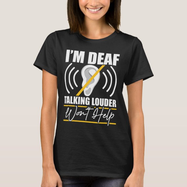 Ich bin tot. Das Gespräch mit Louder wird nicht he T-Shirt (Vorderseite)