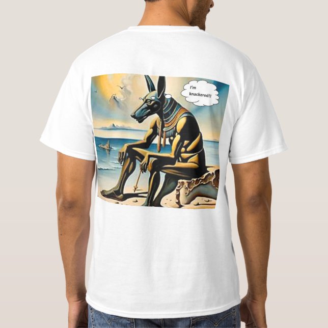 Ich bin total erledigt T-Shirt (Rückseite)