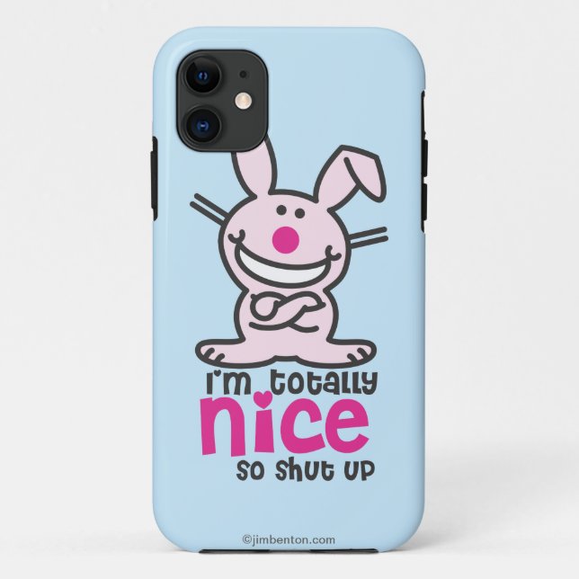 Ich bin total Nizza Case-Mate iPhone Hülle (Rückseite)