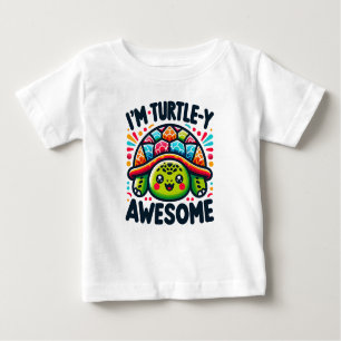 Ich bin total phantastisch baby t-shirt
