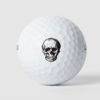 Ich bin Toter Schädel Golfball