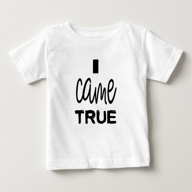 Ich bin True Mother und Son Daughter Baby T-shirt (Vorderseite)