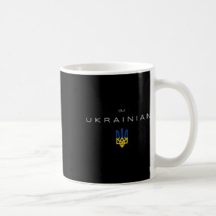 Ich bin Ukrainer - Ich bin aus der Ukraine Dreizac Kaffeetasse