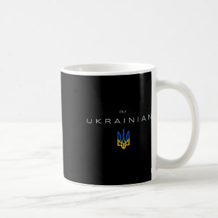 Ich bin Ukrainer - Ich bin aus der Ukraine Dreizac Kaffeetasse