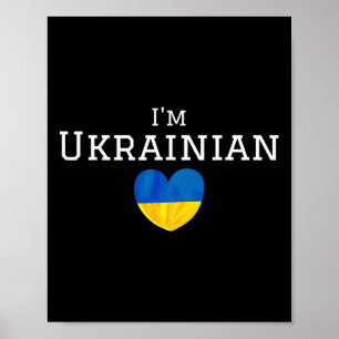 Ich bin Ukrainer, Stolz darauf, dass ich aus der U Poster