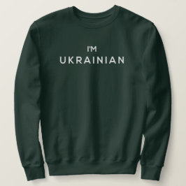 Ich bin Ukrainerin Zelensky Sweatshirt