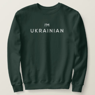Ich bin Ukrainerin Zelensky Sweatshirt