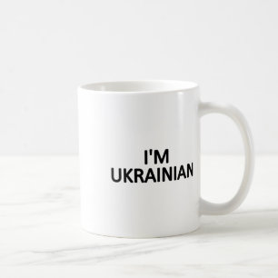 Ich bin Ukrainisches T-Shirt Ukraine Patriotisch S Kaffeetasse