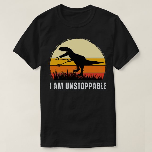 Ich bin unaufhaltsam 4 T-Shirt (Design vorne)
