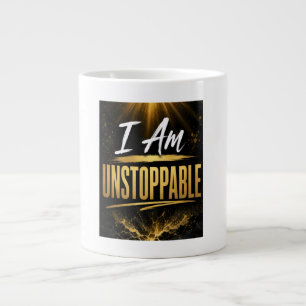 Ich bin unaufhaltsam Jumbo-Tasse