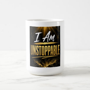 Ich bin unaufhaltsam kaffeetasse