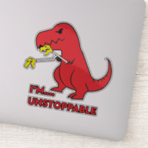 Ich bin unaufhaltsam lustiges Dino