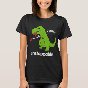 Ich bin unaufhaltsam T-Rex Dinosaurier Dino Cool N T-Shirt