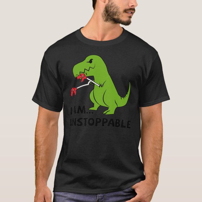 Ich bin unaufhaltsam T-rex Essential T - Shirt (Vorderseite)