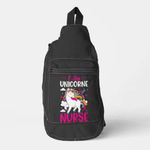 ICH BIN UNICORNE NURSE CROSSBODY BAG