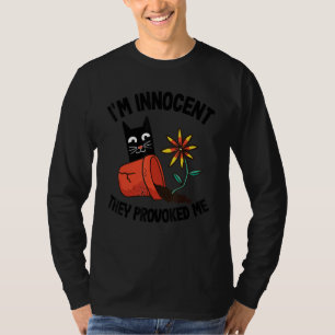 Ich bin unschuldig sie provozierten mich Pflanze V T-Shirt