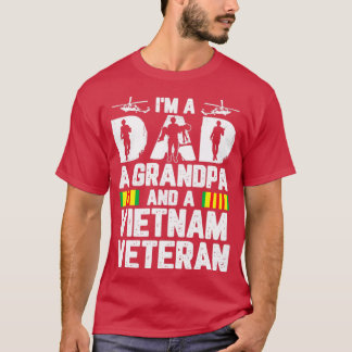Ich bin Vater, Großvater und Vietnamveteran1 T-Shirt