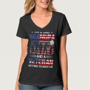 Ich bin Vater Opa und ein Veteran Stolz uns Vetera T-Shirt