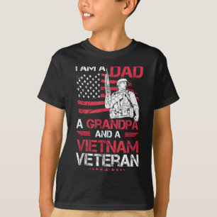 Ich bin Vater, Opa und ein vietnamesischer Veteran T-Shirt