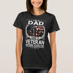 Ich bin Vater und Veteran nichts stört mich als US T-Shirt