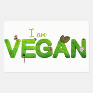 Ich bin Vegan Sticker