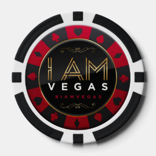 ICH BIN VEGAS POKER CHIPS