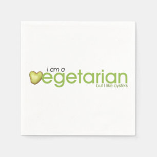 Ich bin Vegetarier Paper Napkin Serviette