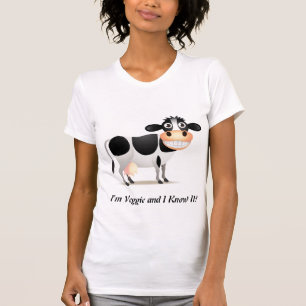 Ich bin Veggie und ich kenne es Damen-Petite T - T-Shirt