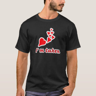 Ich bin vergeben süße romantische Valentinstag T-Shirt