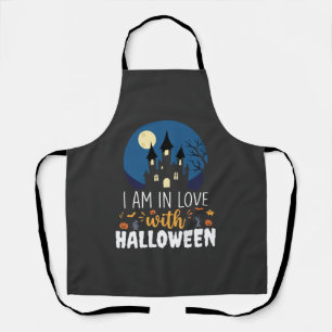 Ich bin verliebt in Halloween Spukschloss_1 Schürze