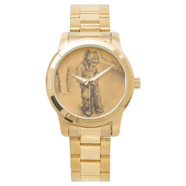 Ich bin verloren in Le Tianguie, Mexiko Armbanduhr (Vorderseite)