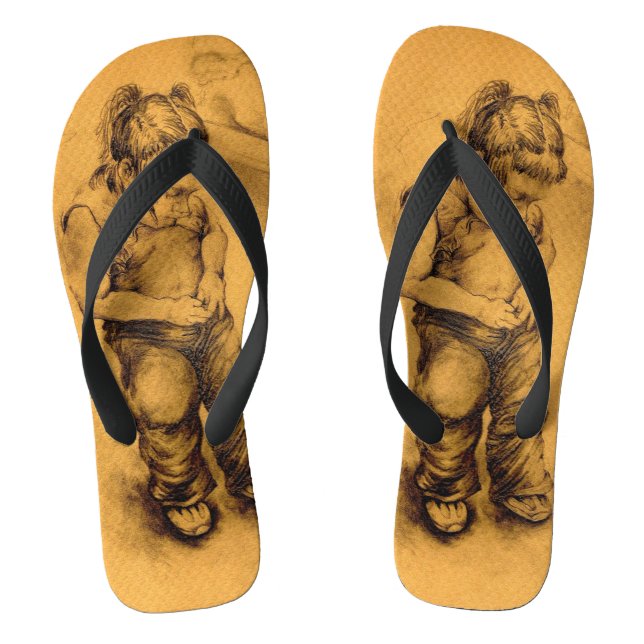 Ich bin verloren in Le Tianguie, Mexiko Flip Flops (Fußbett)