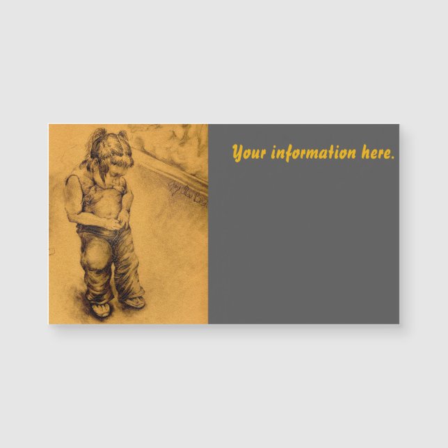 Ich bin verloren in Le Tianguie, Mexiko Magnetkarte (Vorderseite)