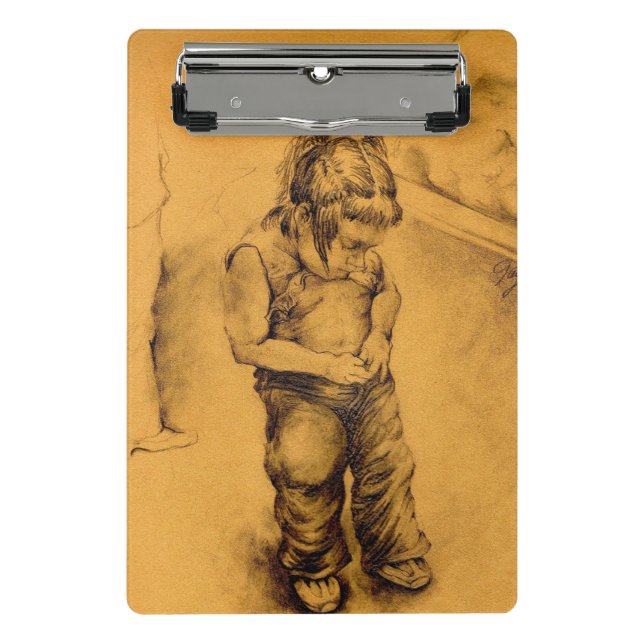 Ich bin verloren in Le Tianguie, Mexiko Mini Klemmbrett (Vorderseite)