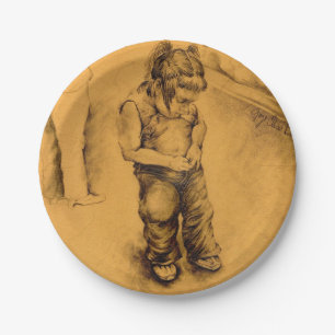 Ich bin verloren in Le Tianguie, Mexiko Pappteller