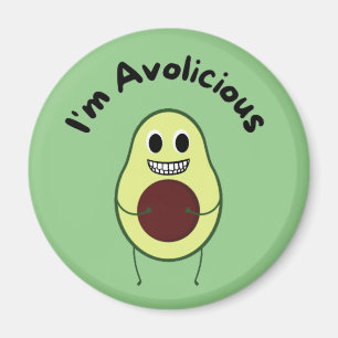 Ich bin vermeidbar - Funny Fruit Pun Magnet