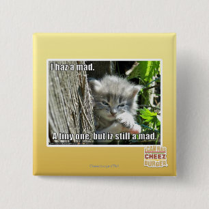 Ich bin verrückt button