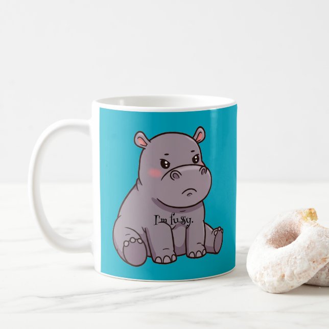 Ich bin verrückt kaffeetasse (Mit Donut)