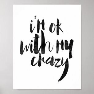 Ich bin verrückt. poster