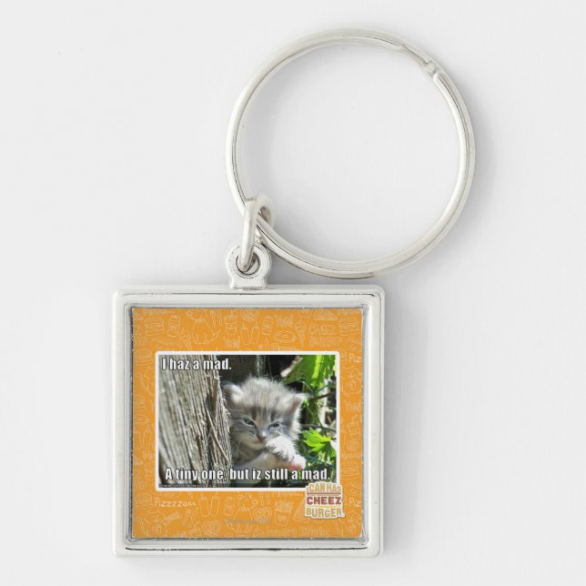 Ich bin verrückt schlüsselanhänger (Vorne)