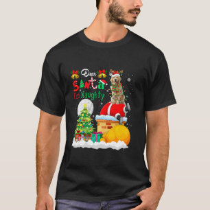 Ich bin verrückter Funny Joke Xmas Santa Reindeer T-Shirt