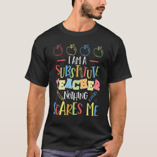 Ich bin Vertretungslehrer Schule Vorschule Kinderg T-Shirt