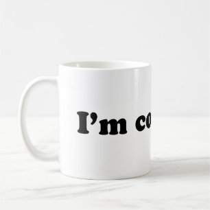 Ich bin verwirrt kaffeetasse