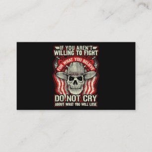 Ich bin Veteran ExArmy diente dem Opfer des Respek Visitenkarte