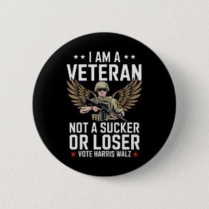 Ich bin Veteran und kein Sucker oder Loser, Harris Button